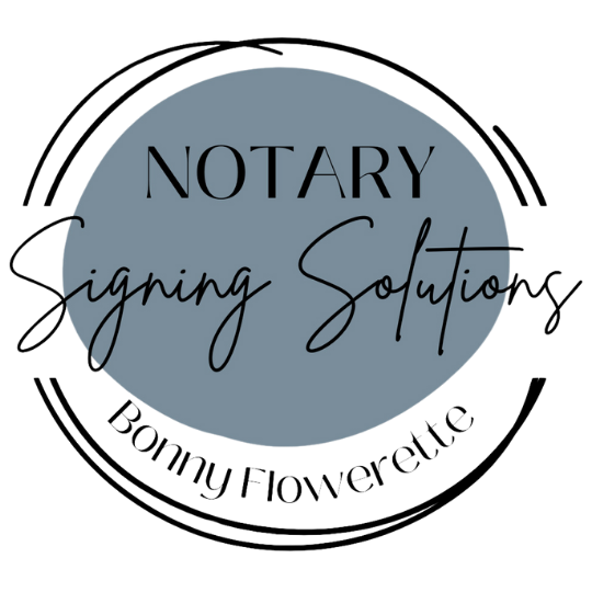 Notary Signing Solutions By Bonny Flowerette